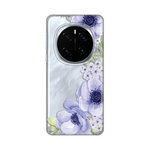 Silikonska maska / futrola print ultra tanka za Huawei Honor Magic 7 Pro Blue Roses.