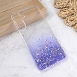 Silikonska maska / futrola Glitter za Samsung A165F Galaxy A16 5G ljubicasta.