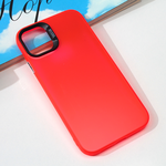 Maska / futrola providna za iPhone 11 6.1 crvena.
