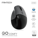 Mis Wireless Fantech W195R GO comfy sivi.