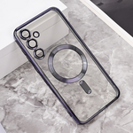 Maska / futrola Magsafe Lux za Samsung A556 Galaxy A55 5G crna.