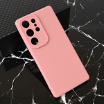 Silikonska maska / futrola Teracell Giulietta za Samsung S938 Galaxy S25 Ultra mat tamno roze.