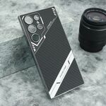 Maska / futrola CARBON ELEGANCY za Samsung Galaxy S23 Ultra 5G crna (GKK case) (MS).