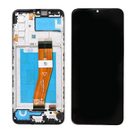 LCD displej za Samsung A037/Galaxy A03s (GH81-21233A) + touchscreen + frame crni FULL original-SP.
