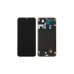 LCD displej za Samsung A205/Galaxy A20 + touchscreen + frame crni OLED.