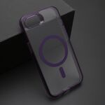 Maska / futrola COLOR FRAME MagSafe za iPhone 16e ljubicasta (MS).