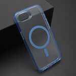 Maska / futrola COLOR FRAME MagSafe za iPhone 16e plava (MS).