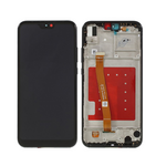 LCD displej za Huawei P20 Lite +touch screen crni+frame crni.