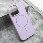 Maska / futrola FLEX MagSafe za iPhone 15 Pro Max (6.7) ljubicasta (MS).