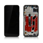 LCD displej za Huawei P40 Lite +touch screen crni+frame crni.