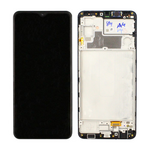 LCD displej za Samsung M325 Galaxy M32 + touchscreen + frame crni CHO.