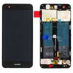 LCD displej za Huawei Nova (CAN-L01) + touchscreen + baterija + frame crni Service Pack original/02351CKD.