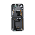 LCD displej za Samsung F721/Galaxy Z Flip 4 + touchscreen + frame Graphite Gray Service Pack original/GH82-29440A.