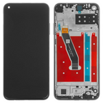 LCD displej za Huawei P40 Lite E+touch screen crni+frame crni.