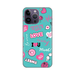 Silikonska maska / futrola print za iPhone 14 Pro Max 6.7 Love.