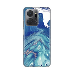 Silikonska maska / futrola print za Huawei Honor X7a Blue Marble.