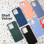 Maska / futrola Shell Velvet za Xiaomi Redmi A3 plava.