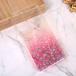 Silikonska maska / futrola Glitter za Samsung A256 Galaxy A25 5G roze.