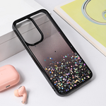 Maska / futrola Frame Glitter za Samsung A366 Galaxy A36 5G crna.