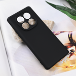 Maska / futrola Teracell Soft Velvet za Xiaomi Redmi Note 14 Pro 4G (EU) crna.