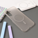Maska / futrola Magsafe mat PC za Samsung A366 Galaxy A36 5G siva.