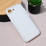 Maska / futrola Sparkle Dust za iPhone 16e bela.