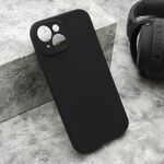 Maska / futrola VELVET TOUCH za iPhone 15 crna (MS).