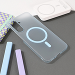 Maska / futrola Magsafe mat PC za Samsung A566 Galaxy A56 5G plava.
