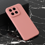 Silikonska maska / futrola Teracell Giulietta za Huawei Honor X8c mat tamno roze.