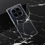 Silikonska maska / futrola Teracell Giulietta za Xiaomi Redmi Note 14 Pro 4G providna.