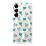 Maska / futrola silikonska print MagSafe za Samsung S931 Galaxy S25 5G palm (MS).