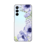 Silikonska maska / futrola print ultra tanka za Samsung A156 Galaxy A15 5G Blue Roses.