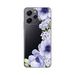 Silikonska maska / futrola print ultra tanka za Xiaomi Redmi 12 Blue Roses.