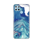 Silikonska maska / futrola print za Realme C21Y/C25Y Blue Marble.