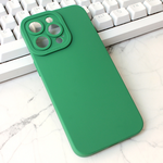 Maska / futrola Silikon Pro Camera za iPhone 15 Pro Max 6.7 tamno zelena.