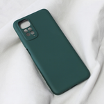Maska / futrola Teracell Soft Velvet za Xiaomi Redmi Note 11/Redmi Note 11s tamno zelena.