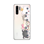Silikonska maska / futrola print ultra tanka za Huawei P30 Pro Cats.
