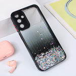 Maska / futrola Frame Glitter za Samsung A156 Galaxy A15 5G crna.