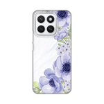 Silikonska maska / futrola print ultra tanka za Huawei Honor X8c Blue Roses.