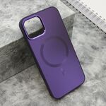 Maska / futrola COLOR METAL MagSafe za iPhone 12/12 Pro (6.1) ljubicasta (MS).