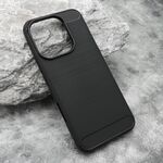 Silikonska maska / futrola BRUSHED za Huawei Honor 400 Lite crna (MS).