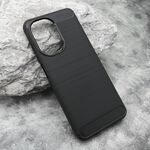 Silikonska maska / futrola BRUSHED za Xiaomi Redmi A5 4G crna (MS).