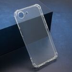Silikonska maska / futrola CRASHPROOF za iPhone 16e providna (MS).