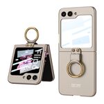 Maska / futrola SMOOTH RING za Samsung F741B Galaxy Z Flip 6 5G zlatna (GKK case) (MS).
