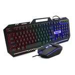 Tastatura gejmerska i mis gejmerski BANDA KM-77 crni (MS).