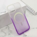 Maska / futrola Starlight MagSafe za iPhone 15 ljubicasta (MS).