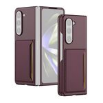 Maska / futrola ELEGANT CARD za Samsung F946 Galaxy Z Fold 5 5G ljubicasta (GKK case) (MS).