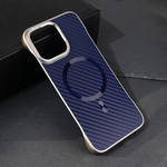 Maska / futrola Magsafe Carbon za iPhone 15 Pro Max 6.7 plava.