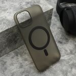 Maska / futrola CLOUD MagSafe za iPhone 15 crna (MS).