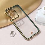 Maska / futrola Space TPU za Samsung A566 Galaxy A56 5G zelena.
